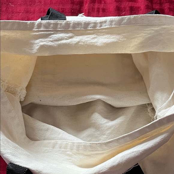 🦆 Nature Silkscreen Canvas Market Tote – Ducks & Reeds – Dual Side Pockets - Picture 6 of 10